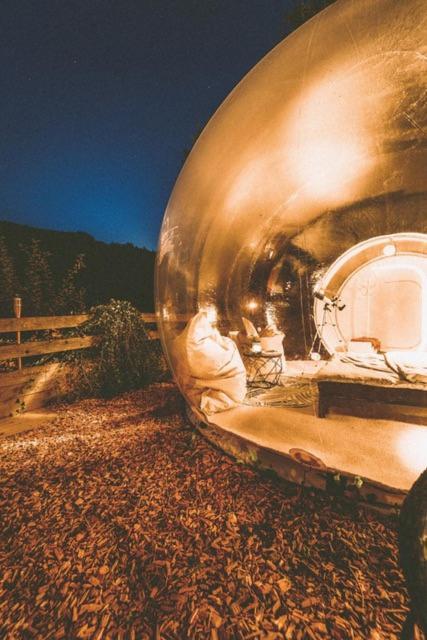 Living Timeless- Bubble Tent Elzach Inklusive Hot Tube Badefass- Schlafen Unterm Sternenhimmel Eksteriør billede